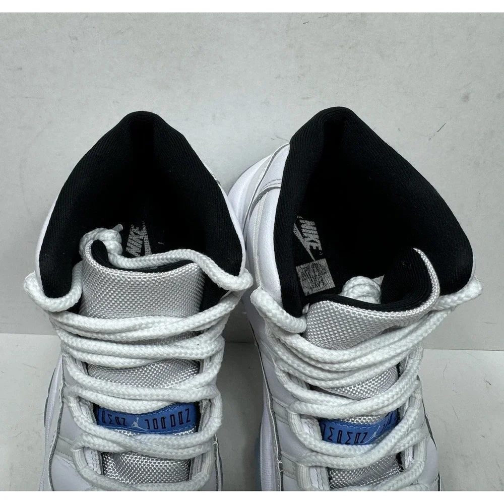 Jordan 11 Retro Legend Blue (2024) GS Size 7 378038-104 Shoes White
